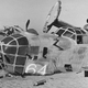 Imagen: Los restos del bombardero Lady Be Good en el desierto. Wikimedia Commons